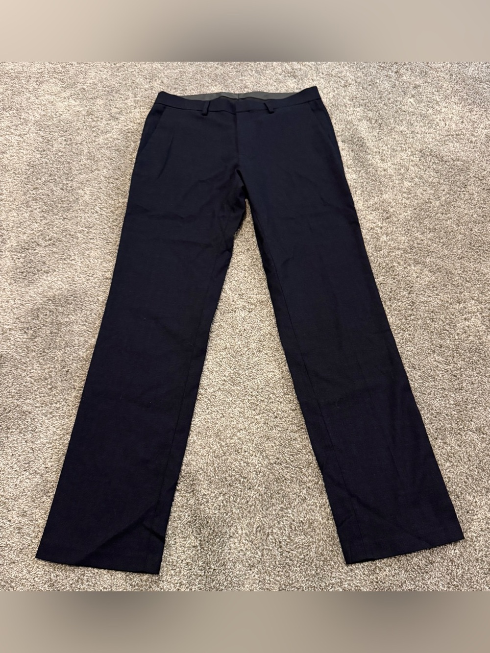 Reaction Kenneth Cole Men's Straight-Leg Pants - Charcole 32L